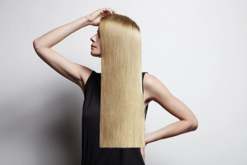 glass effect on hair - example 3