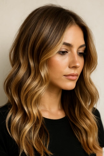 blonde butter balayage